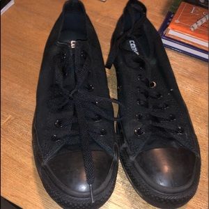 All black converse